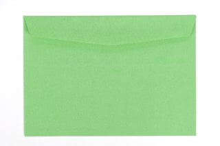 Envelopes DIN B6, verde reciclado