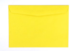 Envelopes DIN B6, amarelo reciclado