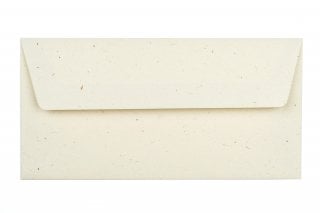 Envelopes DIN compridos, forrados a Terra Vanilla