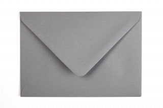 Envelopes DIN B6, cinzento escuro