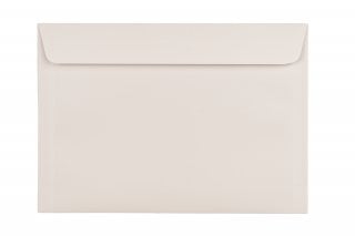 Envelopes DIN C5 adesivos sensíveis à pressão, impressão creme
