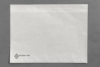 Bolsa para notas de entrega DIN C5, papel