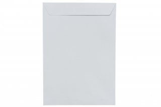 Envelopes DIN C4 adesivos, cinzento claro