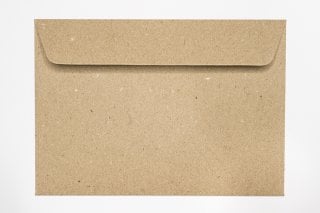 Envelopes DIN C6 adesivos, papel kraft