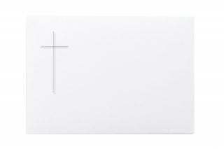 Envelopes DIN C6 adesivos, cruzados