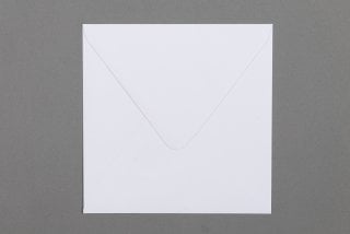 Envelopes quadrados 170x170 mm, brancos