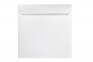 Envelopes quadrados 170x170 mm, brancos