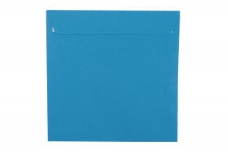 Envelopes quadrados 220x220 mm, azul