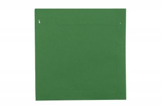 Envelopes quadrados 220x220 mm, verde escuro