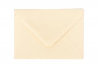Envelopes 65x94mm, creme
