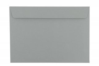 Envelopes DIN C5 adesivos, cinzentos