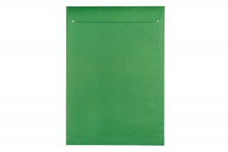 Envelopes DIN C4 adesivos, impressos em verde