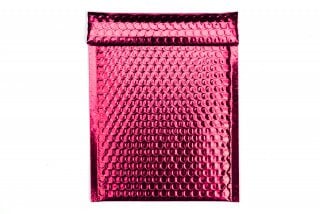 Envelopes DIN C4 almofadados, cor-de-rosa