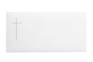 Envelopes DIN Longo com adesivo, cruz