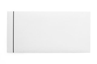 Envelopes DIN Longo com adesivo, com fita de luto