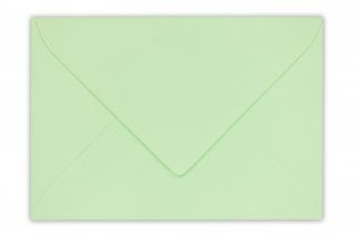 Envelopes DIN C6, verde menta