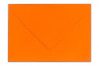 Envelopes DIN C6, cor de laranja
