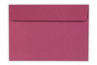 Envelopes DIN C6 adesivos, framboesa
