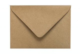 Envelopes DIN C6, papel kraft