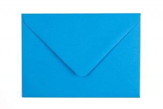 Envelopes DIN C6, azul