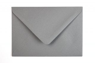 Envelopes DIN C6, cinzento escuro