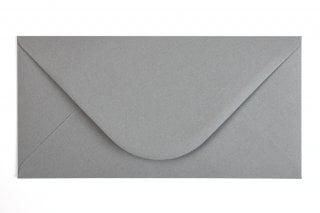 Envelopes DIN longos, cinzento escuro
