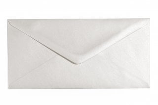 Envelopes DIN longos, madrepérola