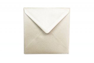 Envelopes quadrados 130x130 mm, madrepérola