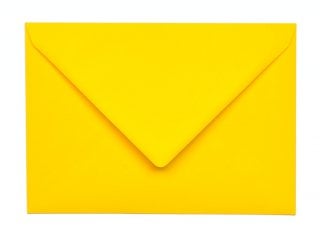 Envelopes DIN C5, amarelo-laranja