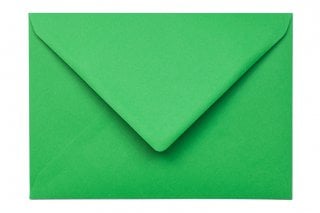 Envelopes DIN C5, verde