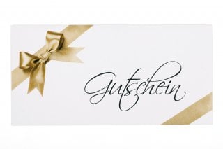 Envelopes DIN compridos, brancos com impressão, voucher