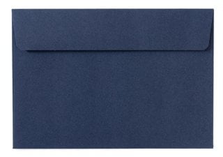 Envelopes DIN C6 adesivos, azul escuro