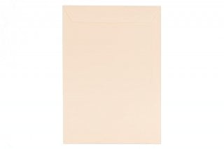 Envelopes DIN C4 adesivos, creme