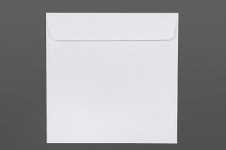 Envelopes quadrados 160x160 mm, brancos