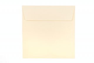 Envelopes quadrados 160x160 mm, creme