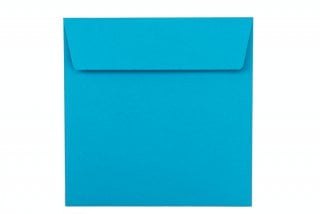 Envelopes quadrados 160x160 mm, azul