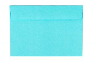 Envelopes DIN C6 adesivos, azul médio
