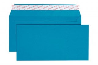 Envelopes Elco DIN longo+ adesivo, azul real